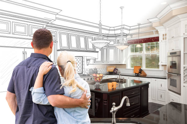 Professional Open Concept Kitchen technician working in Medina, OH